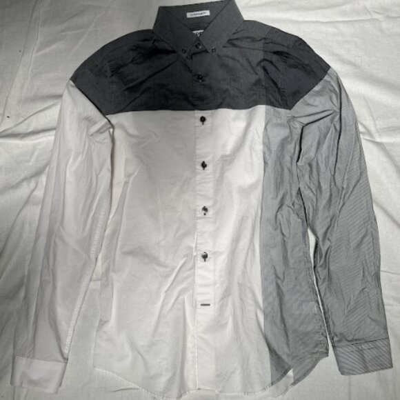 EXPRESS MENS Classic Fit Shirt Long Sleeve Small - Picture 2 of 6